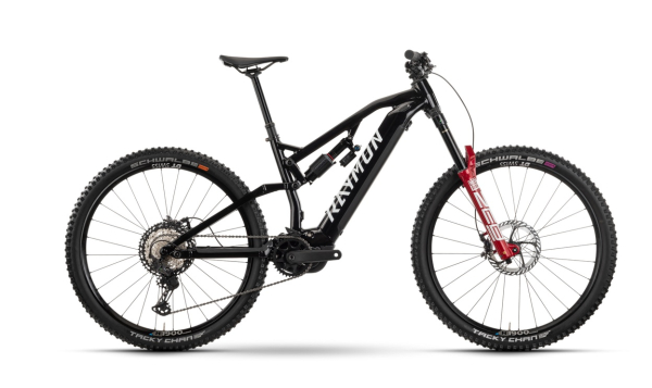 E-Bike Pedelec Raymon "Trailray 170 Ultra" - black / white / red